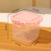 Caja para Pastel de Tanque de Helado Caja para Mousse Melaleuca Caja de Embalaje pp Reciclable Grado Alimenticio Caja para Fruta Cortada de Yogur y Pudín