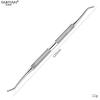 Palito de Unha de Aço Inoxidável com Ponta Dupla, Colher para Sulco de Unha, Palito de Unha, Empurrador de Cutícula, Ferramenta para Manicure de Unha de Pêssego, Removedor de Cutícula