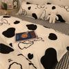 Street Beat Master Marea Negra Marca Juego de Cuatro Piezas Funda Nórdica para Niños Sábana Personalidad de Estudiante Dormitorio Juego de Tres Piezas Ropa de Cama