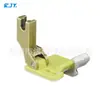 Pé calcador de plástico Teflon T9-S ajustável para máquina de costura reta de computador, crimpagem de borda, dobra de borda, pé calcador multiuso, acessórios de costura