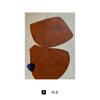 Pintura Colgante de Viento Silencioso Estilo Japonés Sala de Estar Arte Abstracto Moderno Pintura Decorativa Porche Pintura con Péndulo Pintura sin Marco