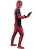 Deadpool Vingadores Deadpool 2 Fantasia Cosplay Estampa Digital 3D Tudo Incluído Roupas Apertadas do Deadpool