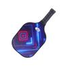 Bolsa de hombro con cremallera exterior de fibra de vidrio para raqueta de pico, tablero de plumas, juego de Pickleball de fábrica de Yiwu