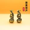 Año del Dragón Trae Buena Fortuna Colgante Llavero Calabaza Latón 5 Yuan Suministro de Puesto Callejero Artículos Pequeños Monedas de los Cinco Emperadores Estilo Tendencia Nacional