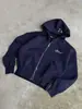 Moda Americana Estilo Urbano Relajado Versátil Casual Elegante Europeo y Americano Hip-Hop Rap Deportivo Sudadera Chaqueta