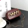 Bolsas de Mujer Transfronterizas 2025 Nuevo Estilo Bolso Caja Bolso de Noche Ins Bolso Clutch de Nicho Bolso Cruzado al Hombro Bolso de Cadena