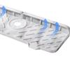 Almofada de Drenagem de Silicone, Almofada Antirespingos para Torneira, Almofada de Drenagem para Pia, Almofada Impermeável de Faixa Longa de Borda Estreita para Piscina de Lavatório, Espessa