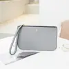 Bolso de Mano Cartera de Mujer Larga 2021 Nuevo Estilo Simple Moda Popular ks Bolso de Mano Billetera para Monedas Bolso Pequeño de Cuero Bolso de Mano