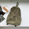 Mochila de nailon simple Mochila para mujer Verano Estilo coreano Para ir al trabajo Gran capacidad Ligera Bolsa escolar para estudiantes Ligera Para ir al trabajo