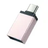 Adaptador de Memoria USB de Aleación de Aluminio Usb3.0 a Tipo C Micro V8 Adaptador Otg para Teléfono Móvil Adaptador