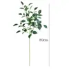 Nueva Planta Verde Artificial Rama de Higuera Hoja de Corazón Planta de Vaina de Frijol Jardín Ingeniería Paisajismo Hoja Artificial Arreglo Floral Planta Verde