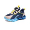 Hebilla casual lote niños primavera y otoño niños transpirables malla zapatos deportivos niños medianos y grandes pelo trenzado moda primavera y otoño niños