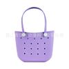 Bolsa de Praia de Eva Estilo Coreano, Bolsa para Acessórios DIY, Bolsa Transversal, Bolsa de Mão Feminina, Bolsa Coreana de Furos de Nicho