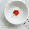 Retro Doméstico Dorado Pintado Checo Vidrio Perlas Redondo Pájaro Hecho a Mano Corazón Material Pulsera Cadena de Teléfono Móvil Joyería Accesorios