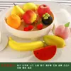 Adornos de frutas simuladas, cubiertas de plástico para verduras, manzanas y plátanos decorativos falsos, modelos educativos, accesorios para fotografía, decoraciones para gabinetes.