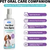 Kineshinex Spray Dental para Perros y Gatos Sin Aroma Triple Enzima y Probiótico Spray de Cuidado Oral para Perros