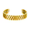 Explosiones transfronterizas tendencia de moda Amazon apertura pulsera magnética ajustable pulsera de imán de malla pulsera