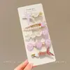 Pinzas de Colores para el Cabello de Niñas, Lindas Pinzas Laterales para Flequillo, Pinzas para el Flequillo de Bebé Que No Dañan el Cabello, Accesorios para el Cabello, Pasadores
