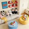 Almohada de peluche de dibujos animados personalizada, muñeca linda DIY, almohada con forma única para dormitorio, sofá, mirador, cojín de peluche