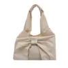 Bolsa Colete Retrô Xadrez Estilo Coreano de Verão, Bolsa de Ombro de Grande Capacidade, Bolsa de Compras Leve, Bolsa de Lona Versátil para Estudantes