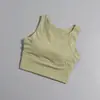 Ropa interior deportiva de una pieza absorbente de impactos para mujer running secado rápido Accesorio sujetador de fitness que recoge el pecho Copa completa transpirable chaleco de yoga