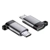 Adaptador Convertidor de Carga y Datos para Memoria USB tipo Lanyard, Adecuado para Teléfonos Apple y Android