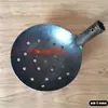 Pala para lodos de alcantarilla, colador, cuchara de hierro con placa de acero engrosada, cucharón de hierro, pala para lodos de limpieza de fosa séptica, mango largo