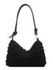 Bolso de mujer transfronterizo nuevo, pequeño, fresco, suave, con pliegues debajo del brazo, estilo coreano, estilo simple, bolso de hombro de tendencia.