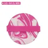 Esponja de Maquillaje Flotada de Colores Mixtos, Esponja Redonda para Maquillaje, Doble Uso para Aplicación Seca y Húmeda, No Absorbe el Polvo