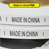 Etiqueta Lavada, Marca de Lavagem, Marca de Origem, Tecido do Ingrediente, Fibra Acrílica Poliéster, Origem Madeinchina