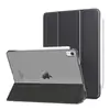 Adequado para capa protetora ipad mini6 capa rígida de PC transparente tri-fold capa de couro plana hibernação ipad 10 2022