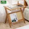 Mesita de Noche Simple Madera Maciza Pequeño Gabinete Almacenamiento Lujo Ligero Dormitorio Mesita de Noche Simple Estilo Nórdico Europeo Moderno Mini