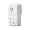 Enchufe de Protección contra Fugas para Electrodomésticos Internacionales para Aires Acondicionados y Calentadores de Agua Eléctricos, Interruptor de Protección contra Fugas, Protector Antifugas 16A