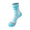 Calcetines Deportivos Zhuji para Mujer, de Media Pantorrilla, Antiolor, Profesionales para Correr, Fitness, Bádminton, Senderismo, Calcetines Largos con Suela Especial de Rizo