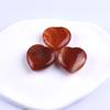 Piedra Natural de Venta Caliente Transfronteriza 30*12 Corazón No Poroso Cristal Rosa Accesorios de Juguete Arqueológico Corazón DIY Pequeño Regalo