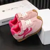Novos sapatos esportivos infantis moda outono couro meninos Agam meninas casuais sapatos infantis