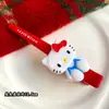 Pasador de Hello Kitty Sanrio Dibujo Animado Regalo Tocado de Estudiante Flequillo de Niña Pasador Roto