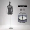 Maniquíes de alta gama para hombre, de medio cuerpo, accesorios para exhibición, al por mayor, cabeza con baño galvánico, mano, modelo, perchero, soporte de exhibición para cuerpo completo