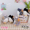 Mochila Escolar Capibala Llavero Colgante Pingüino Pequeño Mochila Creativa Muñeco Pingüino Tramposo Colgante para Mochila Escolar