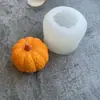 Molde de silicona con forma de calabaza para dulces, decoración de pasteles, chocolates, jabón hecho a mano, molde de yeso para aromaterapia.
