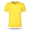 Camiseta de cuello redondo de seda de hielo de secado rápido con logotipo personalizado para personal de empresa, manga corta, ropa de trabajo, camiseta cultural publicitaria, impresión al por mayor