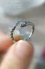 Anillo pequeño de serpiente con textura abierta ajustable estilo chica dulce, cool, hot, fría, elegante, versátil, para hombres y mujeres