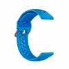 Para relógio Samsung 20mm/22mm de silicone com interface plana porosa Huawei GT3/GT2 pulseira de reposição