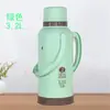 Termo Doméstico de Gran Capacidad, Botella de Agua Caliente Aislada, Carcasa de Plástico, Adecuado para Dormitorios de Estudiantes, Botella de Té Grande Estándar