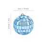 Decoraciones para fiesta de cumpleaños disco, bolas láser, bolas de colores con purpurina, bolas de espejo reflectantes para escenario, bolas de espejo de cristal para bodas