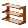 Estante de almacenamiento para mesa de té, escritorio, espacio estrecho, cocina, sala de estar, dormitorio, estante de almacenamiento combinado, madera no maciza, estante de almacenamiento multicapa, artefacto
