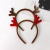 Nueva diadema de asta pequeña diadema de alce navideño linda dulce tocado accesorios fábrica transfronteriza