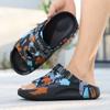 Pantuflas de Verano para Hombre Nuevo Estilo para Uso Exterior, Deportivas de Doble Propósito para Conducir Suela Suave Talla Grande 46 Sandalias de Playa para Exterior