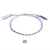 Amazon Explosiones Colorido Cuerda de Algodón Pulsera de la Amistad Cuentas de Cobre Borla Hecho a Mano Trenzado Cuerda de Mano Pieza de Mano Ajustable para Hombres y Mujeres