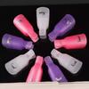 Clipe removedor de unhas removedor de esmalte cola removedora de unhas conjunto removedor de unhas artefato em vez de papel alumínio saco OPP 10